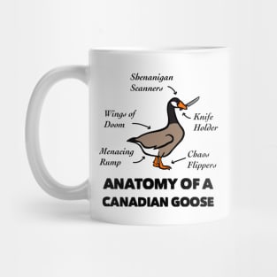 Anatomy of a Canadian Goose Mug